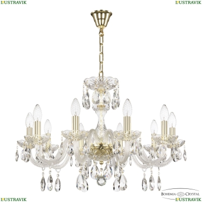Люстра 117/10/240 G ★ Bohemia Ivele Crystal — купить в интернет магазине «Люстравик»☀