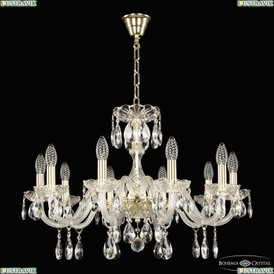 Люстра 117/10/240 G ★ Bohemia Ivele Crystal — купить в интернет магазине «Люстравик»☀