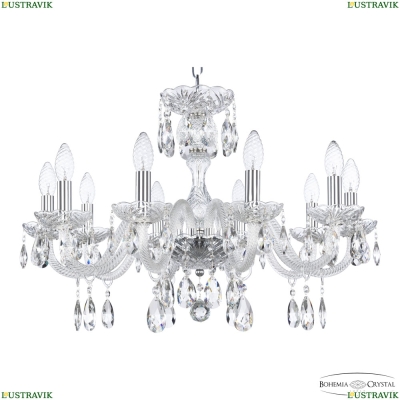Люстра 117/10/240 Ni ★ Bohemia Ivele Crystal — купить в интернет магазине «Люстравик»☀