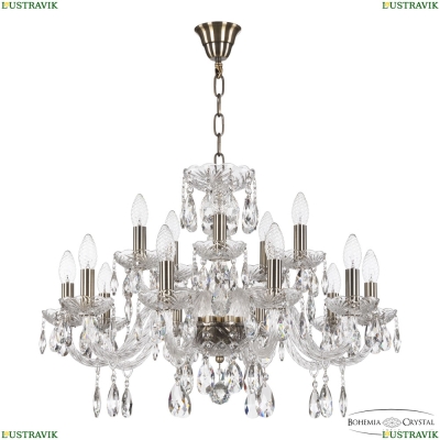 Люстра 117/10+5/240 Pa ★ Bohemia Ivele Crystal — купить в интернет магазине «Люстравик»☀