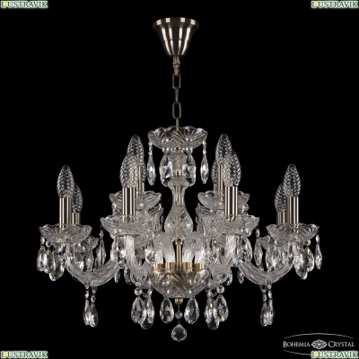 Люстра 117/8+4/195 Pa ★ Bohemia Ivele Crystal — купить в интернет магазине «Люстравик»☀