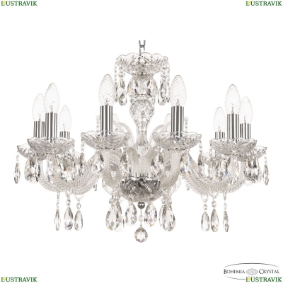 Люстра 118/10/195 Ni ★ Bohemia Ivele Crystal — купить в интернет магазине «Люстравик»☀