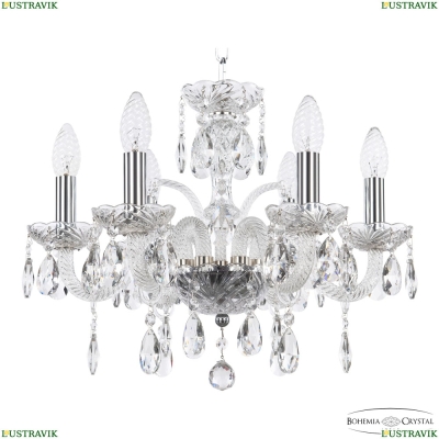 Люстра 118/6/141 Ni ★ Bohemia Ivele Crystal — купить в интернет магазине «Люстравик»☀