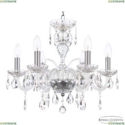 Люстра 118/6/165 Ni ★ Bohemia Ivele Crystal — купить в интернет магазине «Люстравик»☀