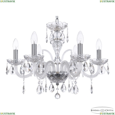 Люстра 118/6/195 Ni ★ Bohemia Ivele Crystal — купить в интернет магазине «Люстравик»☀