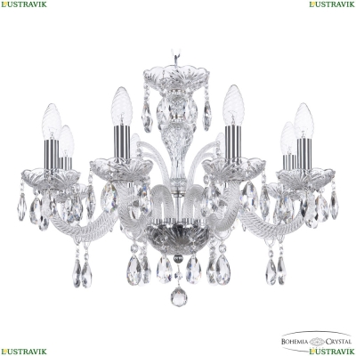 Люстра 118/8/195 Ni ★ Bohemia Ivele Crystal — купить в интернет магазине «Люстравик»☀