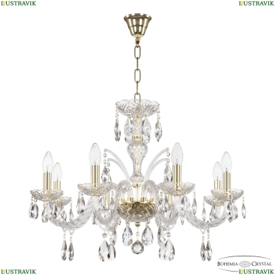 Люстра 118/8/240 G ★ Bohemia Ivele Crystal — купить в интернет магазине «Люстравик»☀