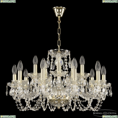 Люстра 119/10+5/240 G ★ Bohemia Ivele Crystal — купить в интернет магазине «Люстравик»☀