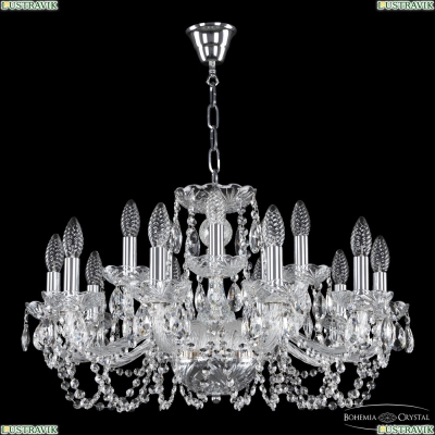 Люстра 119/10+5/240 Ni ★ Bohemia Ivele Crystal — купить в интернет магазине «Люстравик»☀