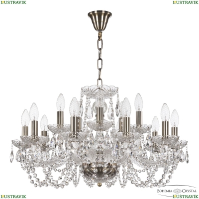 Люстра 119/10+5/240 Pa ★ Bohemia Ivele Crystal — купить в интернет магазине «Люстравик»☀