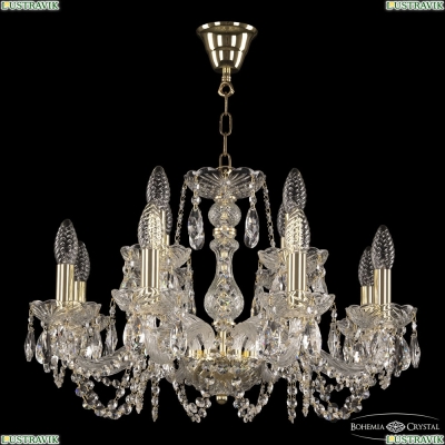 Люстра 119/8+4/200 G ★ Bohemia Ivele Crystal — купить в интернет магазине «Люстравик»☀