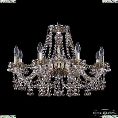 Люстра 1409/8/240 G M801 ★ Bohemia Ivele Crystal — купить в интернет магазине «Люстравик»☀