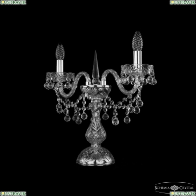 Настольная Лампа 1409L/2/141-39 Ni ★ Bohemia Ivele Crystal — купить в интернет магазине «Люстравик»☀