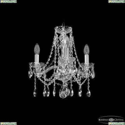 Люстра 1413/3/141 Ni ★ Bohemia Ivele Crystal — купить в интернет магазине «Люстравик»☀