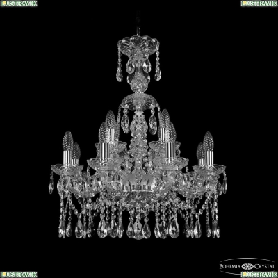 Люстра 1413/8+4/200/XL-66 Ni ★ Bohemia Ivele Crystal — купить в интернет магазине «Люстравик»☀
