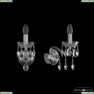 Бра 1413B/1/141 Ni ★ Bohemia Ivele Crystal — купить в интернет магазине «Люстравик»☀