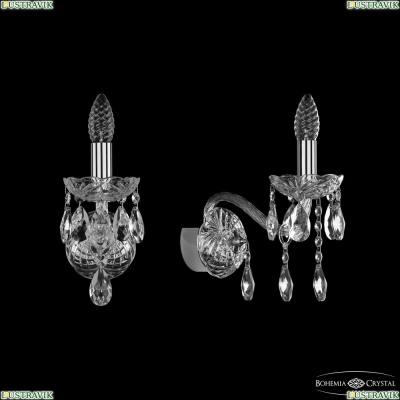 Бра 1413B/1/165 Ni ★ Bohemia Ivele Crystal — купить в интернет магазине «Люстравик»☀