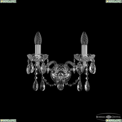 Бра 1413B/2/141 Ni ★ Bohemia Ivele Crystal — купить в интернет магазине «Люстравик»☀