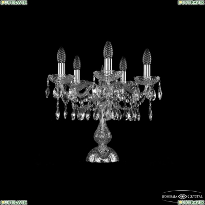 Настольная Лампа 1413L/5/141-39 Ni ★ Bohemia Ivele Crystal — купить в интернет магазине «Люстравик»☀