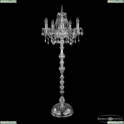 Торшер 1413T1/5/141-120 Ni ★ Bohemia Ivele Crystal — купить в интернет магазине «Люстравик»☀
