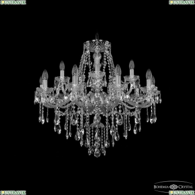 Люстра 1415/10+5/300 Ni ★ Bohemia Ivele Crystal — купить в интернет магазине «Люстравик»☀