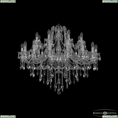 Люстра 1415/16+8/360 Ni ★ Bohemia Ivele Crystal — купить в интернет магазине «Люстравик»☀