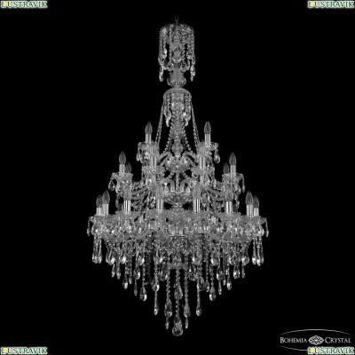 Люстра 1415/16+8+4/300/XL-155/3d Ni ★ Bohemia Ivele Crystal — купить в интернет магазине «Люстравик»☀
