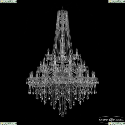 Люстра 1415/20+10+5/400/h-182/3d Ni ★ Bohemia Ivele Crystal — купить в интернет магазине «Люстравик»☀