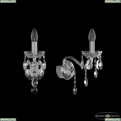 Бра 1415B/1/165 Ni ★ Bohemia Ivele Crystal — купить в интернет магазине «Люстравик»☀