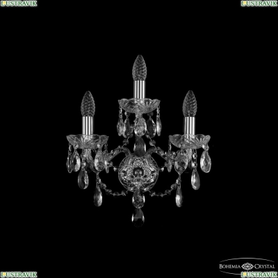 Бра 1415B/2+1/141 Ni ★ Bohemia Ivele Crystal — купить в интернет магазине «Люстравик»☀