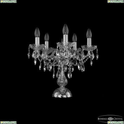 Настольная Лампа 1415L/5/141-39 Ni ★ Bohemia Ivele Crystal — купить в интернет магазине «Люстравик»☀