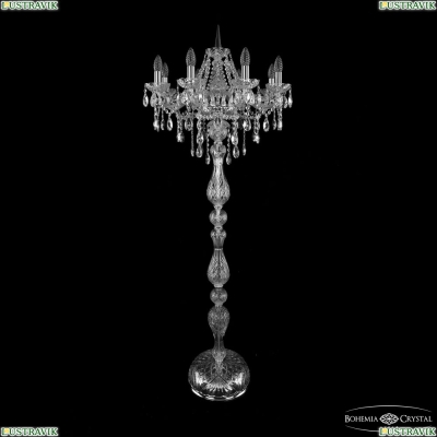 Торшер 1415T1/8/200-160 Ni ★ Bohemia Ivele Crystal — купить в интернет магазине «Люстравик»☀