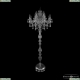 Торшер 1415T1/8+4/200-165 Ni ★ Bohemia Ivele Crystal — купить в интернет магазине «Люстравик»☀