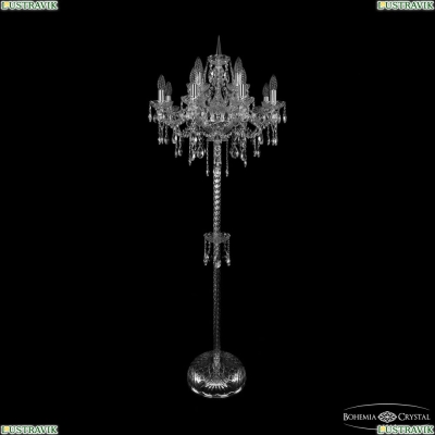 Торшер 1415T2/8+4/200-165 Ni ★ Bohemia Ivele Crystal — купить в интернет магазине «Люстравик»☀