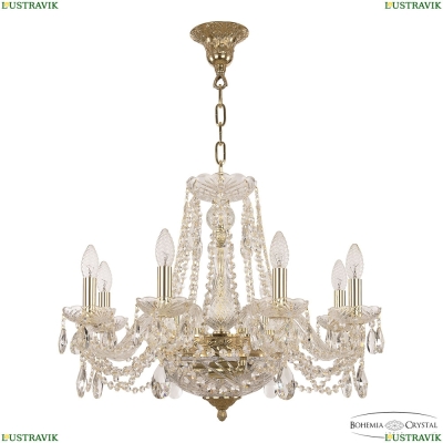 Люстра 1451/8/160/250 G ★ Bohemia Ivele Crystal — купить в интернет магазине «Люстравик»☀