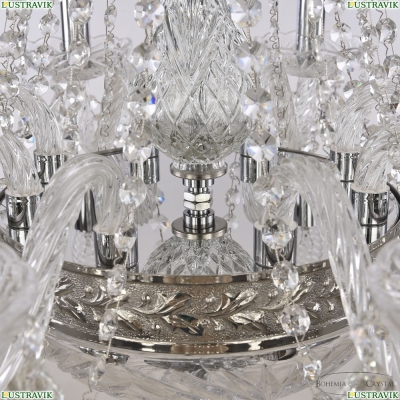 Люстра 1451/8/160/250 Ni ★ Bohemia Ivele Crystal — купить в интернет магазине «Люстравик»☀