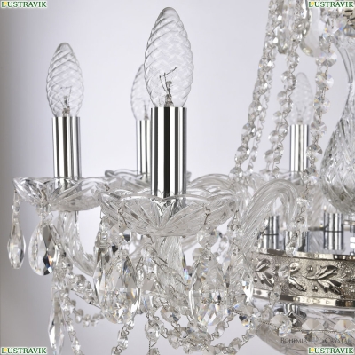 Люстра 1451/8/160/250 Ni ★ Bohemia Ivele Crystal — купить в интернет магазине «Люстравик»☀