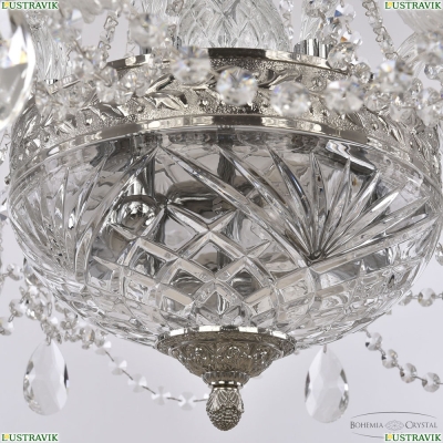 Люстра 1451/8/160/250 Ni ★ Bohemia Ivele Crystal — купить в интернет магазине «Люстравик»☀