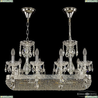 Люстра 1452/8/195/800 Ni ★ Bohemia Ivele Crystal — купить в интернет магазине «Люстравик»☀