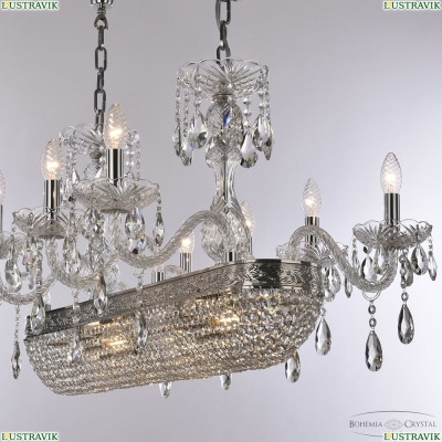 Люстра 1452/8/195/800 Ni ★ Bohemia Ivele Crystal — купить в интернет магазине «Люстравик»☀