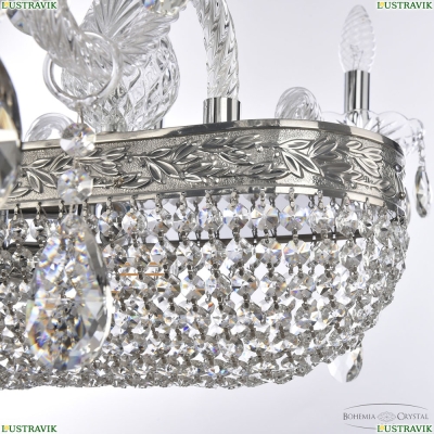 Люстра 1452/8/195/800 Ni ★ Bohemia Ivele Crystal — купить в интернет магазине «Люстравик»☀
