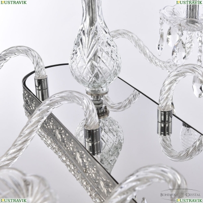Люстра 1452/8/195/800 Ni ★ Bohemia Ivele Crystal — купить в интернет магазине «Люстравик»☀