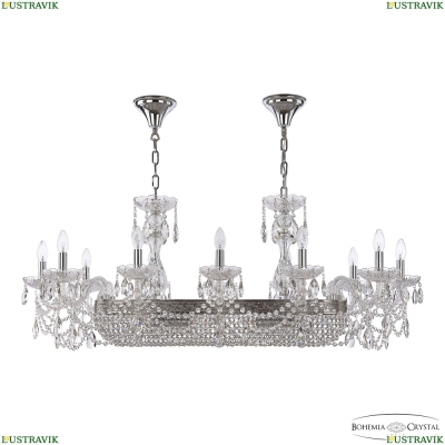 Люстра 1453/12/195/800 Ni ★ Bohemia Ivele Crystal — купить в интернет магазине «Люстравик»☀