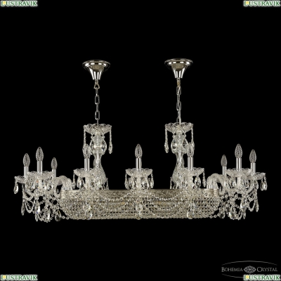 Люстра 1453/12/195/800 Ni ★ Bohemia Ivele Crystal — купить в интернет магазине «Люстравик»☀