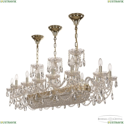 Люстра 1453/14/195/1000 G ★ Bohemia Ivele Crystal — купить в интернет магазине «Люстравик»☀