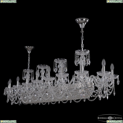 Люстра 1453/18/195/1500 Ni ★ Bohemia Ivele Crystal — купить в интернет магазине «Люстравик»☀