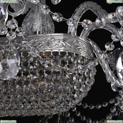 Люстра 1453/18/195/1500 Ni ★ Bohemia Ivele Crystal — купить в интернет магазине «Люстравик»☀