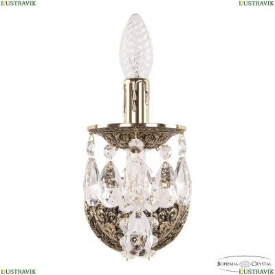 Бра 16202B/1/141 GB ★ Bohemia Ivele Crystal — купить в интернет магазине «Люстравик»☀
