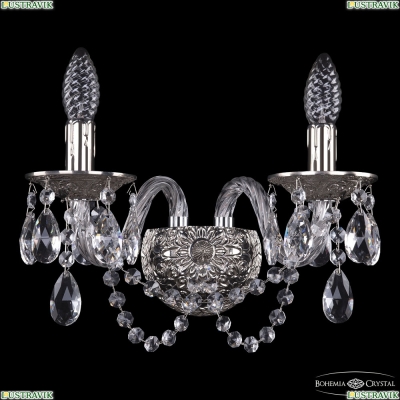 Бра 16202B/2/141 Ni ★ Bohemia Ivele Crystal — купить в интернет магазине «Люстравик»☀