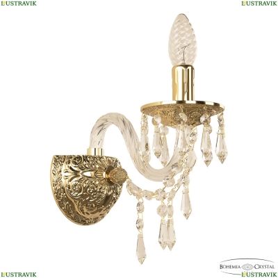 Бра 16203B/1/141 G ★ Bohemia Ivele Crystal — купить в интернет магазине «Люстравик»☀